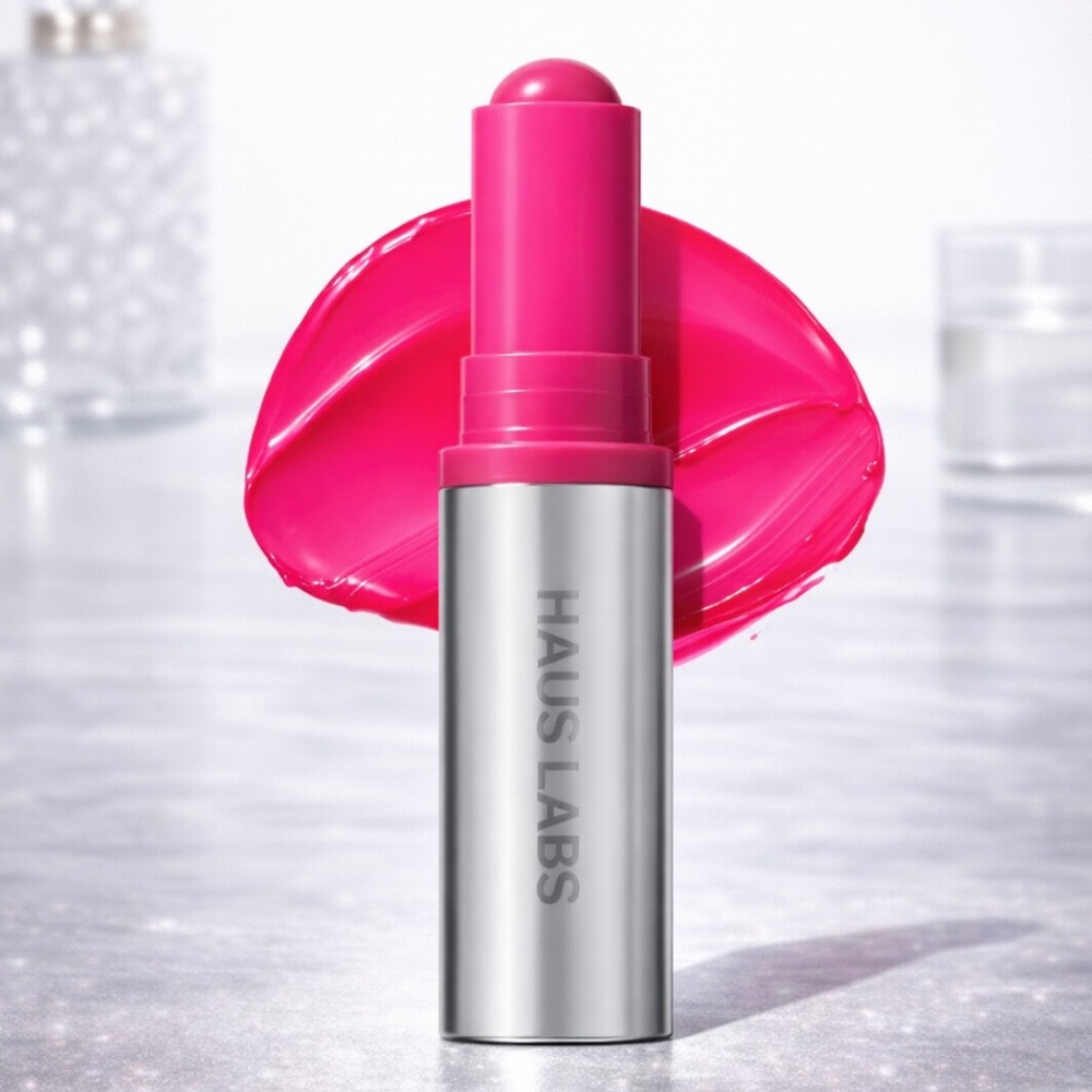 NEW HAUS LABS
Color Fuse Longwear Hydrating Glassy Lip + Cheek Blush Balm